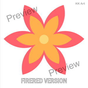 Pokemon Game Flowers (FireRed and LeafGreen)