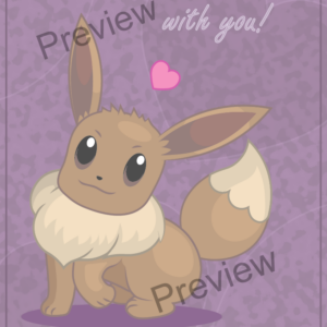 30th Anniversary Pokemon Eevee Valentine