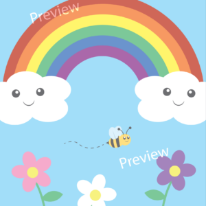 Rainbow Fun Poster